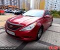 Красный Хендай Соната, объемом двигателя 2.4 л и пробегом 183 тыс. км за 7400 $, фото 1 на Automoto.ua