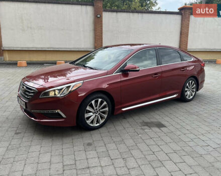 Червоний Хендай Соната, об'ємом двигуна 2.36 л та пробігом 210 тис. км за 9757 $, фото 3 на Automoto.ua