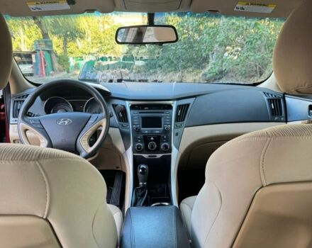 Красный Хендай Соната, объемом двигателя 2.4 л и пробегом 104 тыс. км за 9000 $, фото 14 на Automoto.ua