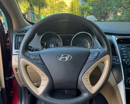 Красный Хендай Соната, объемом двигателя 2.4 л и пробегом 104 тыс. км за 9000 $, фото 11 на Automoto.ua