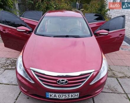 Красный Хендай Соната, объемом двигателя 2.36 л и пробегом 184 тыс. км за 6900 $, фото 18 на Automoto.ua