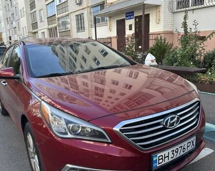 Красный Хендай Соната, объемом двигателя 2.36 л и пробегом 280 тыс. км за 8500 $, фото 1 на Automoto.ua
