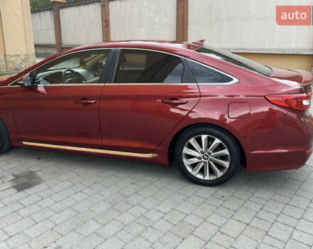 Червоний Хендай Соната, об'ємом двигуна 2.36 л та пробігом 210 тис. км за 9757 $, фото 6 на Automoto.ua