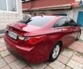 Красный Хендай Соната, объемом двигателя 2.36 л и пробегом 183 тыс. км за 6500 $, фото 2 на Automoto.ua