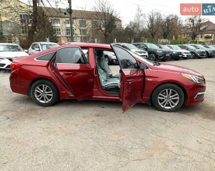 Червоний Хендай Соната, об'ємом двигуна 2.4 л та пробігом 150 тис. км за 9080 $, фото 12 на Automoto.ua