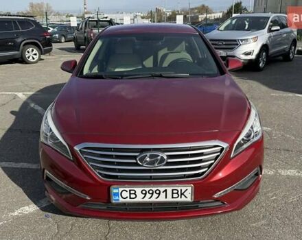 Красный Хендай Соната, объемом двигателя 2.36 л и пробегом 133 тыс. км за 9700 $, фото 13 на Automoto.ua