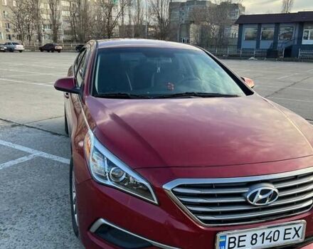 Червоний Хендай Соната, об'ємом двигуна 2.4 л та пробігом 218 тис. км за 9300 $, фото 3 на Automoto.ua