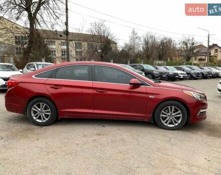 Червоний Хендай Соната, об'ємом двигуна 2.4 л та пробігом 150 тис. км за 9080 $, фото 3 на Automoto.ua