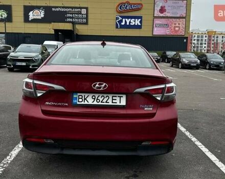 Красный Хендай Соната, объемом двигателя 2 л и пробегом 148 тыс. км за 13500 $, фото 4 на Automoto.ua