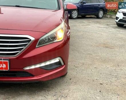 Червоний Хендай Соната, об'ємом двигуна 2.4 л та пробігом 150 тис. км за 9080 $, фото 8 на Automoto.ua