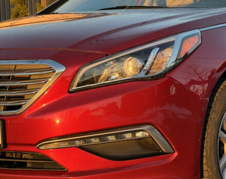 Красный Хендай Соната, объемом двигателя 2.36 л и пробегом 173 тыс. км за 9700 $, фото 11 на Automoto.ua