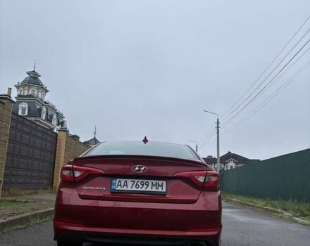 Красный Хендай Соната, объемом двигателя 2.4 л и пробегом 85 тыс. км за 11500 $, фото 1 на Automoto.ua