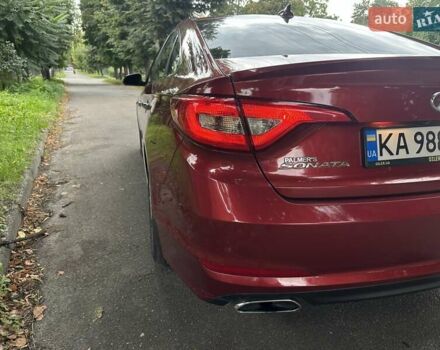 Красный Хендай Соната, объемом двигателя 2.36 л и пробегом 155 тыс. км за 10700 $, фото 11 на Automoto.ua
