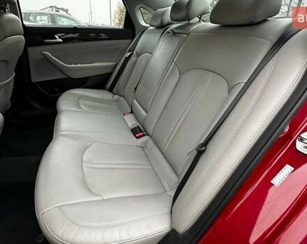 Красный Хендай Соната, объемом двигателя 2 л и пробегом 148 тыс. км за 13500 $, фото 8 на Automoto.ua