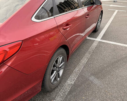 Красный Хендай Соната, объемом двигателя 2.36 л и пробегом 133 тыс. км за 10000 $, фото 5 на Automoto.ua