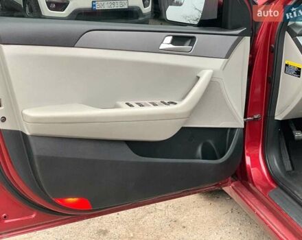 Червоний Хендай Соната, об'ємом двигуна 2.4 л та пробігом 150 тис. км за 9080 $, фото 17 на Automoto.ua