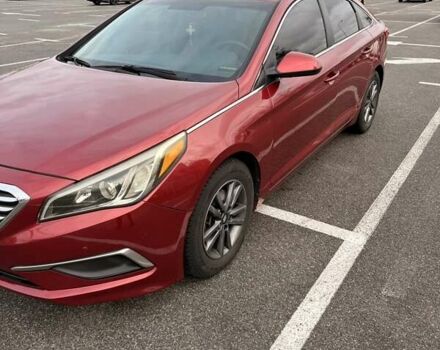 Красный Хендай Соната, объемом двигателя 2.36 л и пробегом 133 тыс. км за 10000 $, фото 1 на Automoto.ua