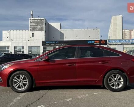 Красный Хендай Соната, объемом двигателя 2.36 л и пробегом 133 тыс. км за 9700 $, фото 12 на Automoto.ua