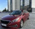 Красный Хендай Соната, объемом двигателя 2.36 л и пробегом 130 тыс. км за 10500 $, фото 1 на Automoto.ua