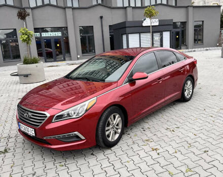 Червоний Хендай Соната, об'ємом двигуна 2.4 л та пробігом 170 тис. км за 9999 $, фото 2 на Automoto.ua