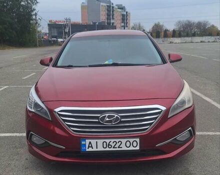 Хендай Соната 2015 в Буче на Automoto.ua Красный Хендай Соната, объемом двигателя 2.36 л и пробегом 285 тыс. км за 10500 $, фото 14 на Automoto.ua