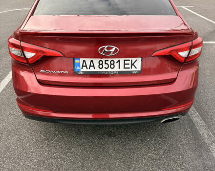 Красный Хендай Соната, объемом двигателя 2.36 л и пробегом 133 тыс. км за 10000 $, фото 4 на Automoto.ua