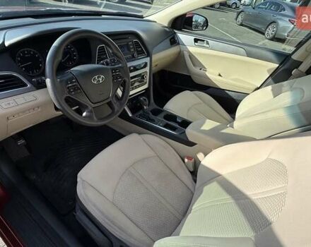 Красный Хендай Соната, объемом двигателя 2.36 л и пробегом 133 тыс. км за 9700 $, фото 6 на Automoto.ua