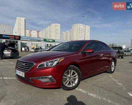 Красный Хендай Соната, объемом двигателя 2.36 л и пробегом 133 тыс. км за 9700 $, фото 4 на Automoto.ua