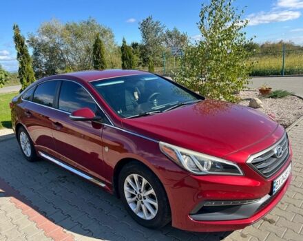 Красный Хендай Соната, объемом двигателя 2.4 л и пробегом 107 тыс. км за 9000 $, фото 6 на Automoto.ua