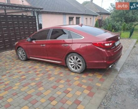 Красный Хендай Соната, объемом двигателя 2.36 л и пробегом 85 тыс. км за 10200 $, фото 9 на Automoto.ua