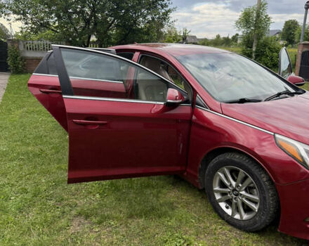 Красный Хендай Соната, объемом двигателя 1.6 л и пробегом 70 тыс. км за 12000 $, фото 9 на Automoto.ua