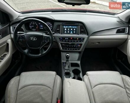 Красный Хендай Соната, объемом двигателя 2.36 л и пробегом 201 тыс. км за 9000 $, фото 10 на Automoto.ua