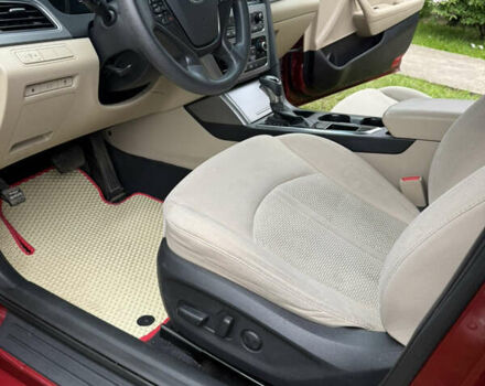 Красный Хендай Соната, объемом двигателя 1.6 л и пробегом 70 тыс. км за 12000 $, фото 16 на Automoto.ua