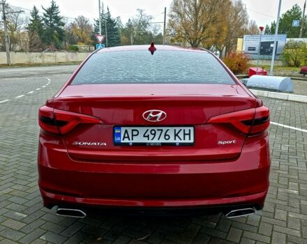 Червоний Хендай Соната, об'ємом двигуна 2.4 л та пробігом 120 тис. км за 9000 $, фото 5 на Automoto.ua