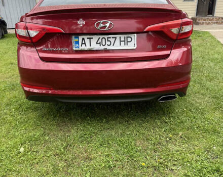 Красный Хендай Соната, объемом двигателя 1.6 л и пробегом 70 тыс. км за 12000 $, фото 4 на Automoto.ua