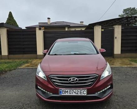 Красный Хендай Соната, объемом двигателя 2.36 л и пробегом 80 тыс. км за 9500 $, фото 14 на Automoto.ua