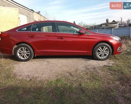 Червоний Хендай Соната, об'ємом двигуна 2.36 л та пробігом 168 тис. км за 9999 $, фото 1 на Automoto.ua