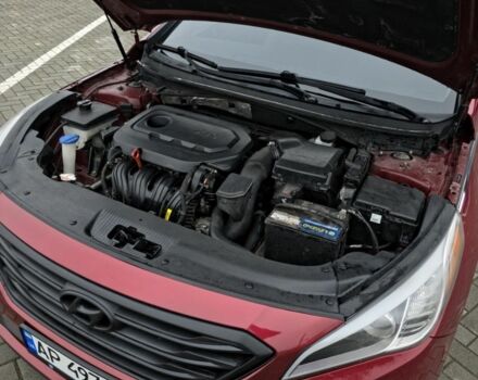 Червоний Хендай Соната, об'ємом двигуна 2.4 л та пробігом 120 тис. км за 9000 $, фото 7 на Automoto.ua