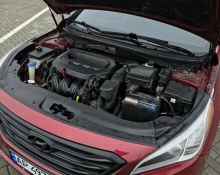 Красный Хендай Соната, объемом двигателя 2.36 л и пробегом 201 тыс. км за 9000 $, фото 6 на Automoto.ua