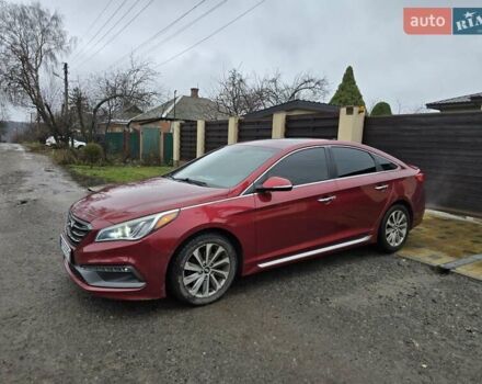 Красный Хендай Соната, объемом двигателя 2.36 л и пробегом 80 тыс. км за 9500 $, фото 15 на Automoto.ua