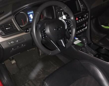 Красный Хендай Соната, объемом двигателя 2.4 л и пробегом 50 тыс. км за 16000 $, фото 6 на Automoto.ua