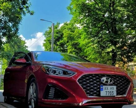 Красный Хендай Соната, объемом двигателя 2.4 л и пробегом 50 тыс. км за 16000 $, фото 2 на Automoto.ua