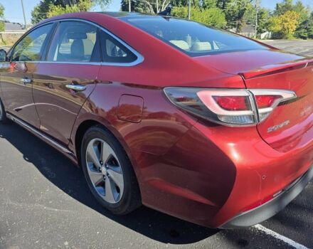 Красный Хендай Соната, объемом двигателя 2 л и пробегом 60 тыс. км за 11000 $, фото 3 на Automoto.ua