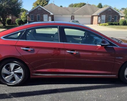 Красный Хендай Соната, объемом двигателя 2 л и пробегом 60 тыс. км за 11000 $, фото 5 на Automoto.ua