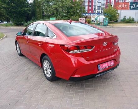 Червоний Хендай Соната, об'ємом двигуна 2.4 л та пробігом 79 тис. км за 12100 $, фото 6 на Automoto.ua