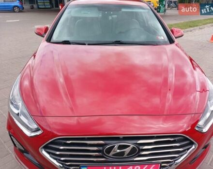 Червоний Хендай Соната, об'ємом двигуна 2.4 л та пробігом 79 тис. км за 12100 $, фото 12 на Automoto.ua