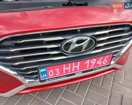 Червоний Хендай Соната, об'ємом двигуна 2.4 л та пробігом 79 тис. км за 12100 $, фото 16 на Automoto.ua