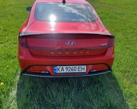 Красный Хендай Соната, объемом двигателя 2 л и пробегом 78 тыс. км за 24990 $, фото 2 на Automoto.ua