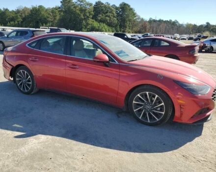 Красный Хендай Соната, объемом двигателя 1.6 л и пробегом 48 тыс. км за 4000 $, фото 3 на Automoto.ua