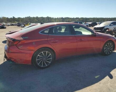 Красный Хендай Соната, объемом двигателя 1.6 л и пробегом 48 тыс. км за 4000 $, фото 2 на Automoto.ua